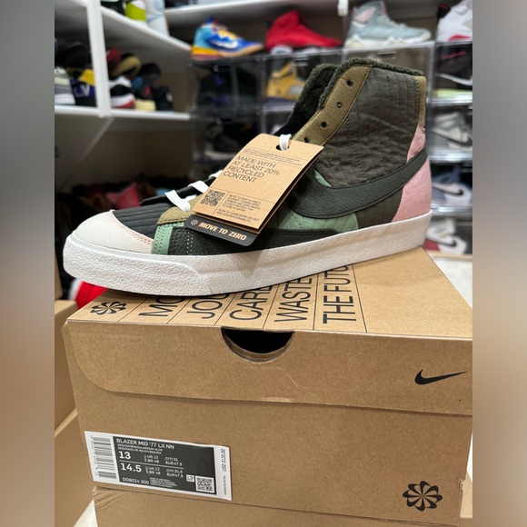 Nike Other - Nike Blazer Mid 77 Premium Size 13 - Toasty Sequoia Quilted